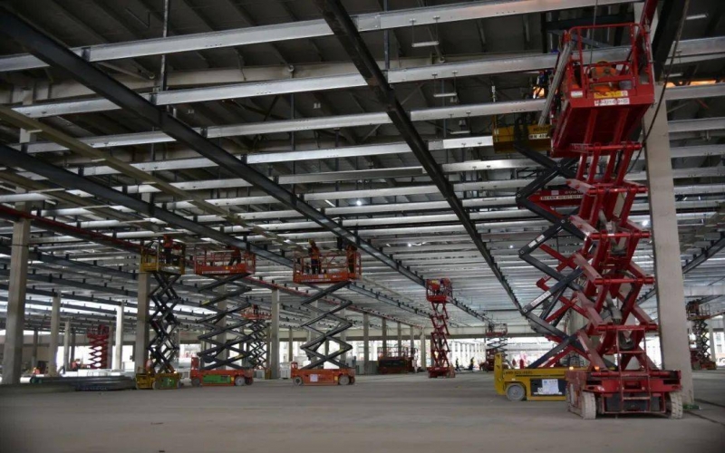 浙江義烏義欣新能源動(dòng)力電池生產(chǎn)基地