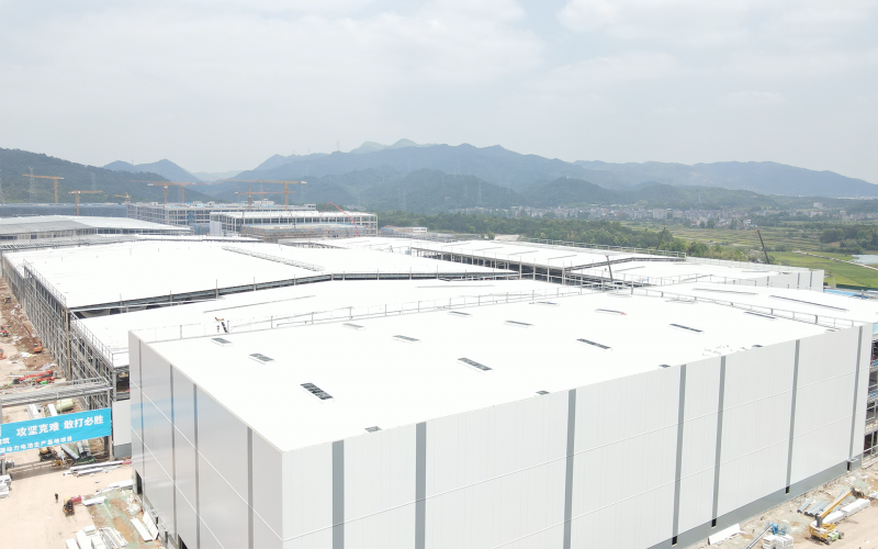 浙江義烏義欣新能源動(dòng)力電池生產(chǎn)基地