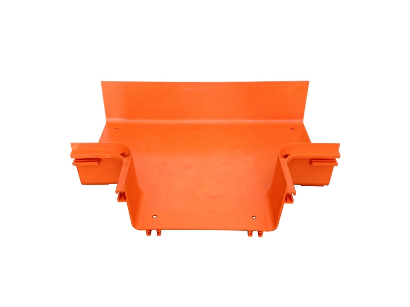 尾纖槽水平三通（橙色）